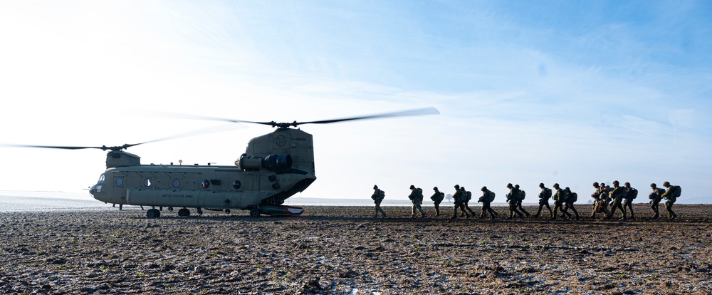 NATO allies conduct joint drop training