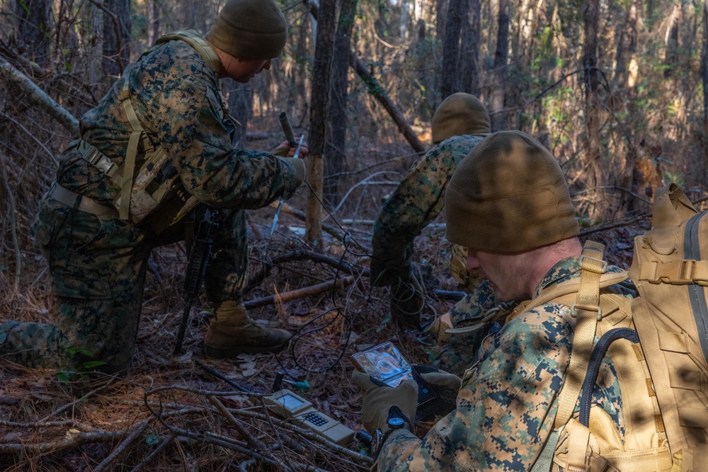 Ground Sensor Platoon provides force protection during MEUEX 1