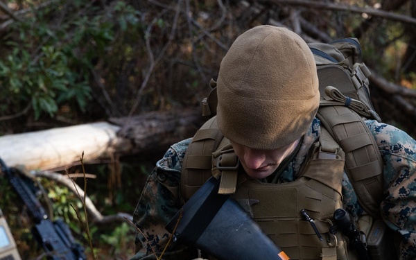 Ground Sensor Platoon provides force protection during MEUEX 1