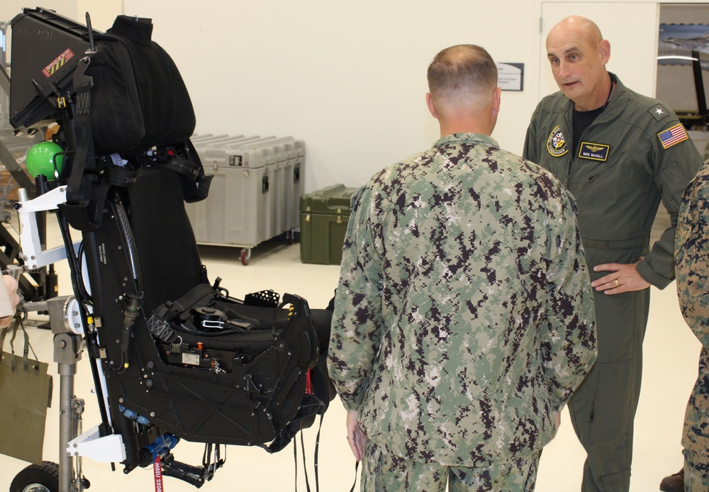 Commander, Navy Region Southeast visits CNATT Detachment Eglin