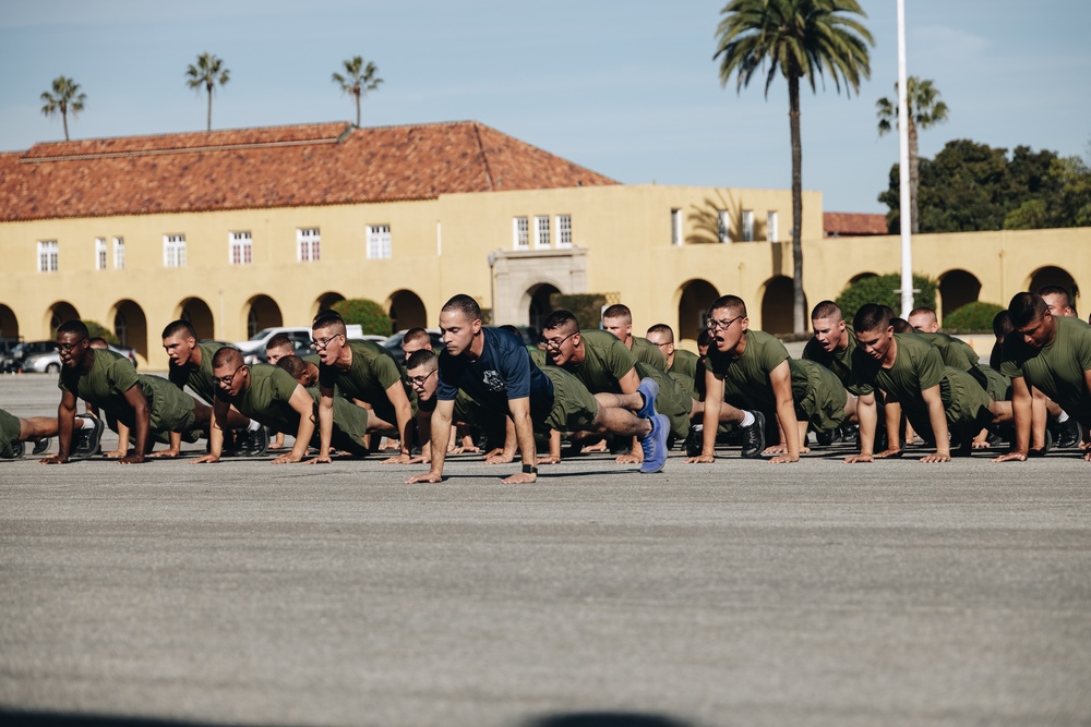 MCRD San Diego: Mike Company Family Day