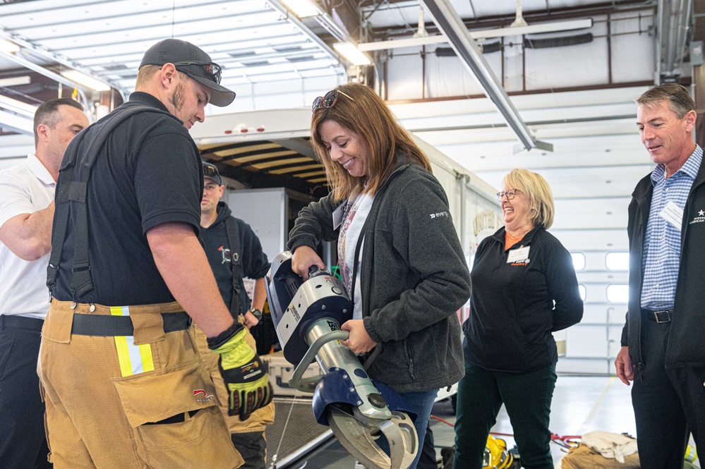 Civic leaders engage with the mission of the 139th Airlift Wing