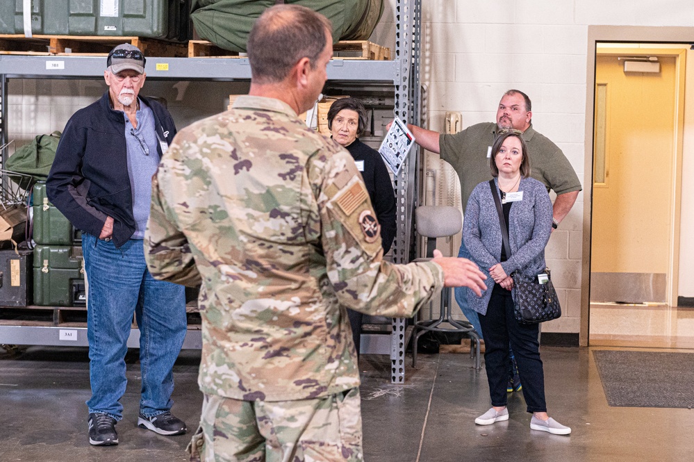 Civic leaders engage with the mission of the 139th Airlift Wing