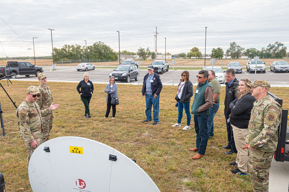 Civic leaders engage with the mission of the 139th Airlift Wing