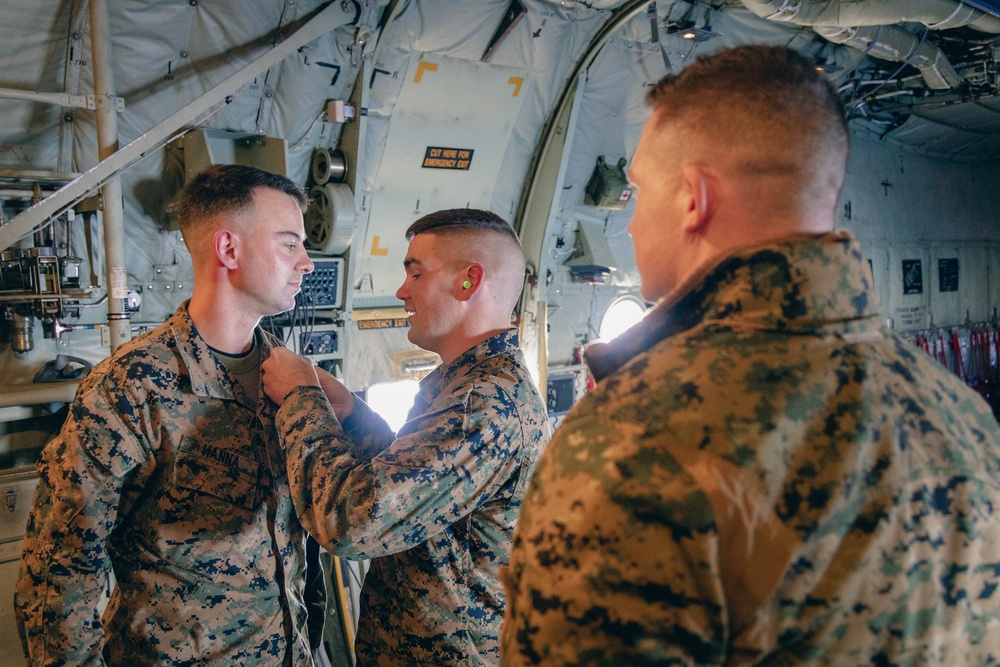 Marine to Be Promoted