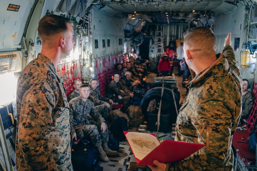 Marine To Be Promoted