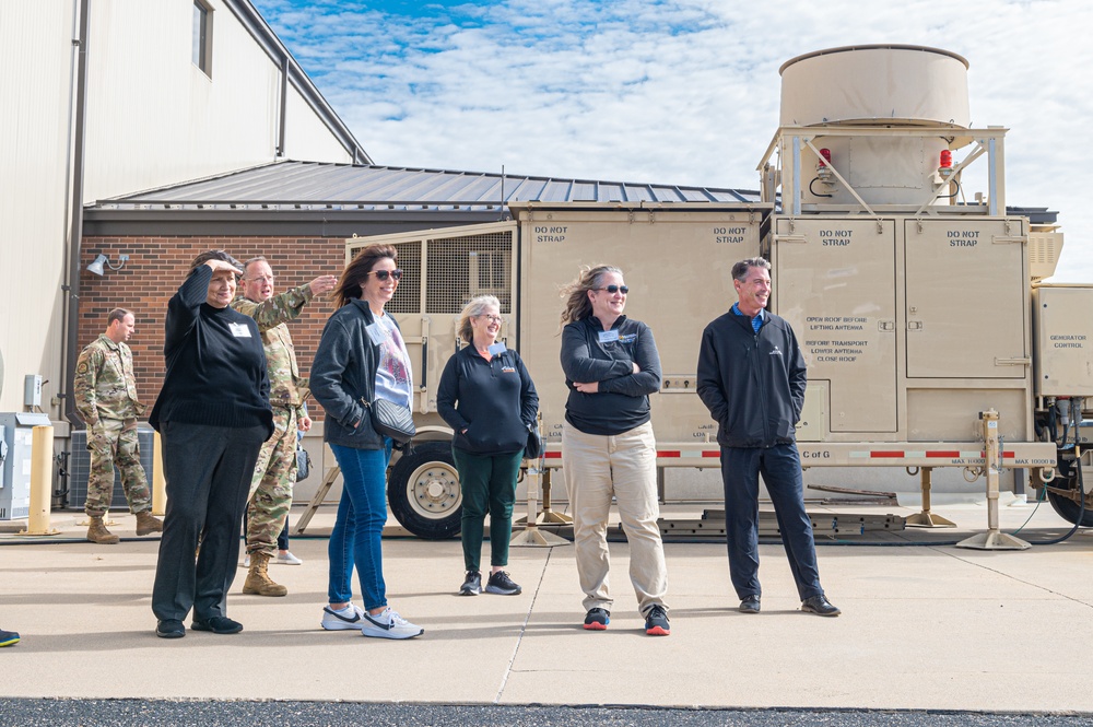 Civic leaders engage with the mission of the 139th Airlift Wing