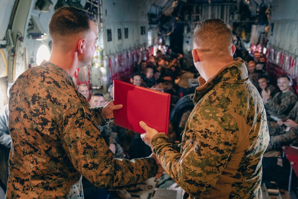 Marine To Be Promoted