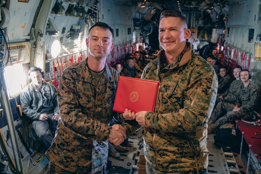 Marine To Be Promoted