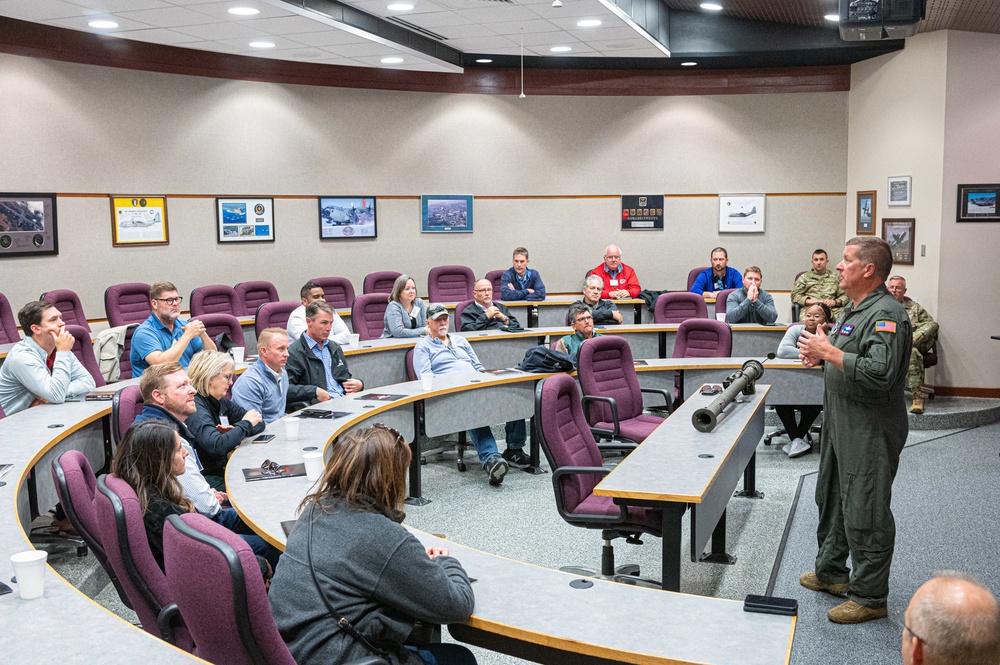 Civic leaders engage with the mission of the 139th Airlift Wing