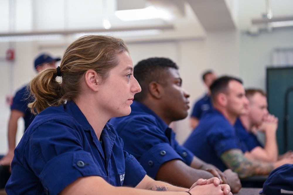 District 5 command visit in support of OVS