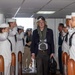 Daniel P. Erikson, deputy assistant, Secretary of Defense for the Western Hemisphere at the U.S. Department of Defense, takes a tour of USNS Comfort during Continuing Promise 2022, in Jeremie, Haiti