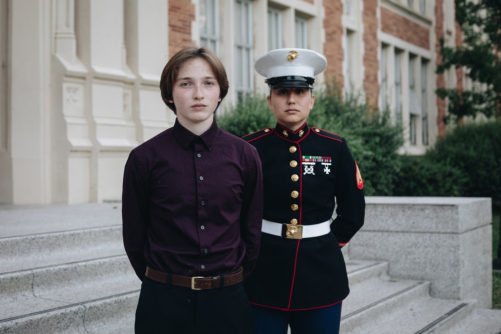 RS San Francisco: Jasmine Alapa NROTC Check Presentation