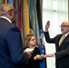 Secretary Austin administers oath of office to Robert P. Storch