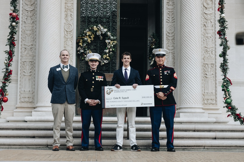 RS San Francisco: Cole Sypult NROTC Check Presentation