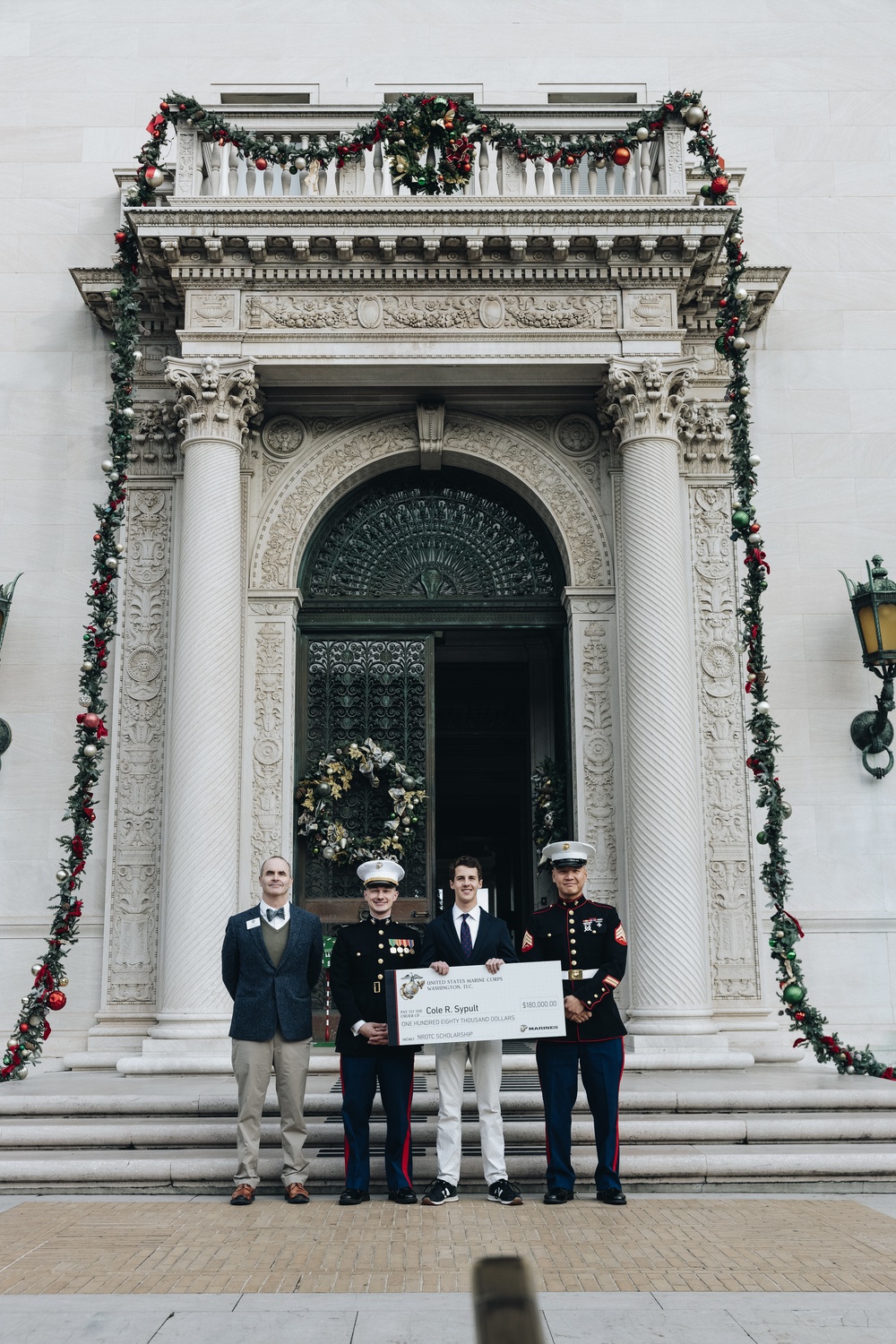 RS San Francisco: Cole Sypult NROTC Check Presentation