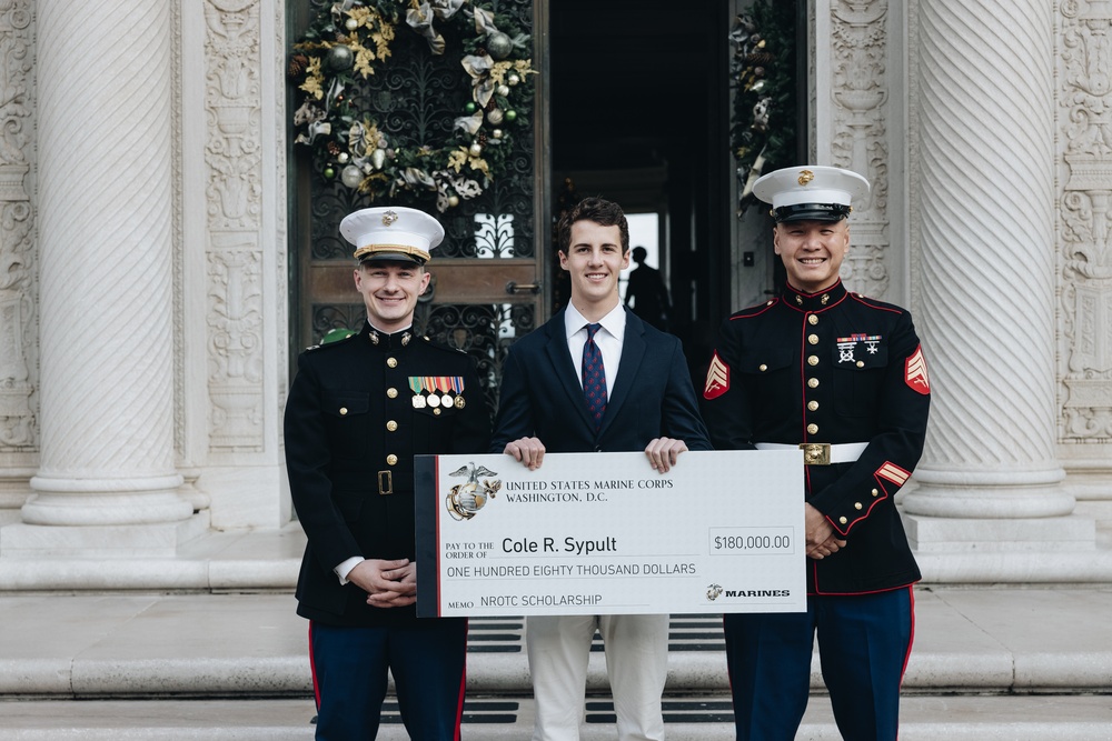 RS San Francisco: Cole Sypult NROTC Check Presentation