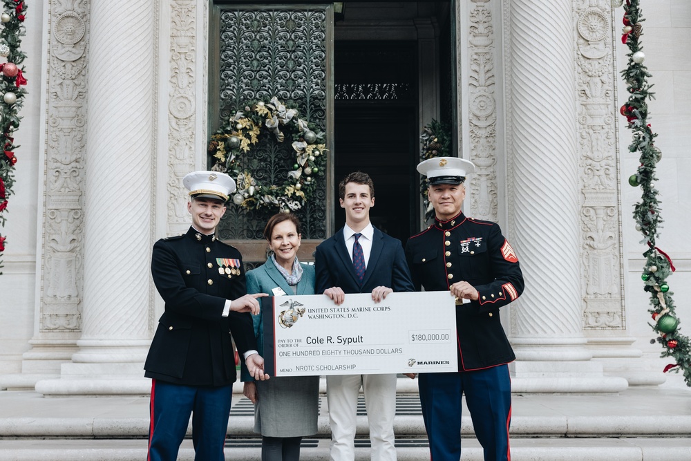 RS San Francisco: Cole Sypult NROTC Check Presentation