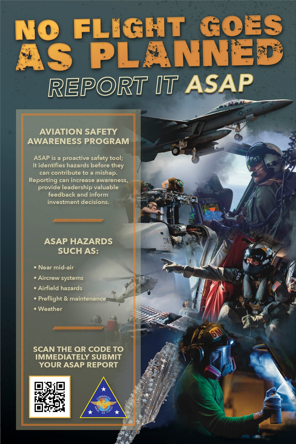 Naval Aviation ASAP Poster - Aircrew