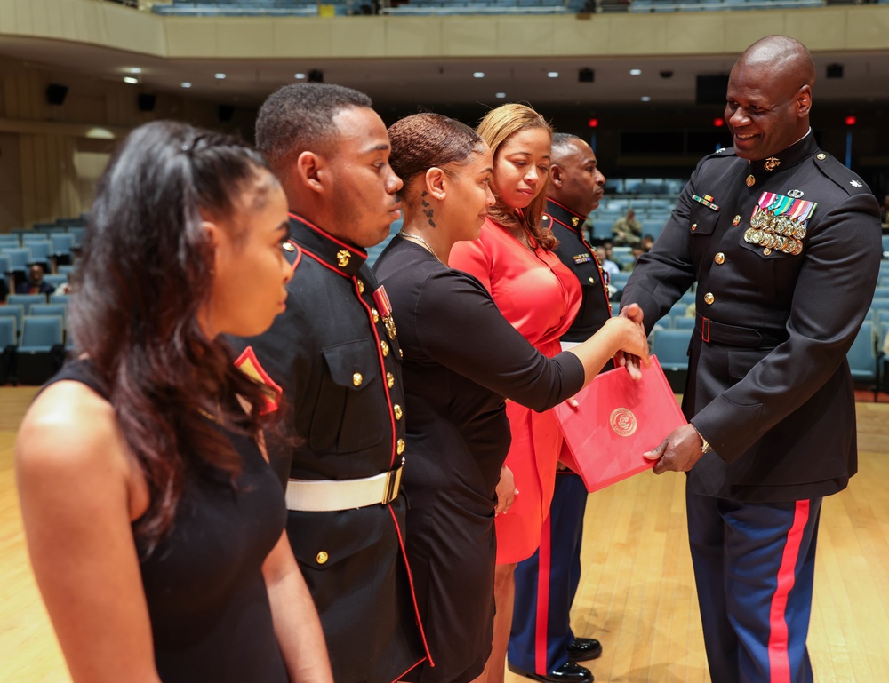 Master Gunnery Sgt. Curtis Wilson Retirement Ceremony