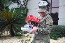 Soldiers, Liberty County Schools Donate Gifts