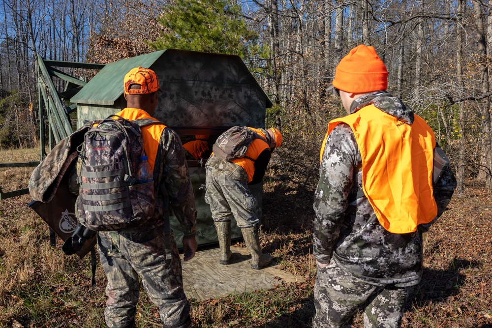 Quantico Injured Military Sportsmen Association hosts deer hunting event