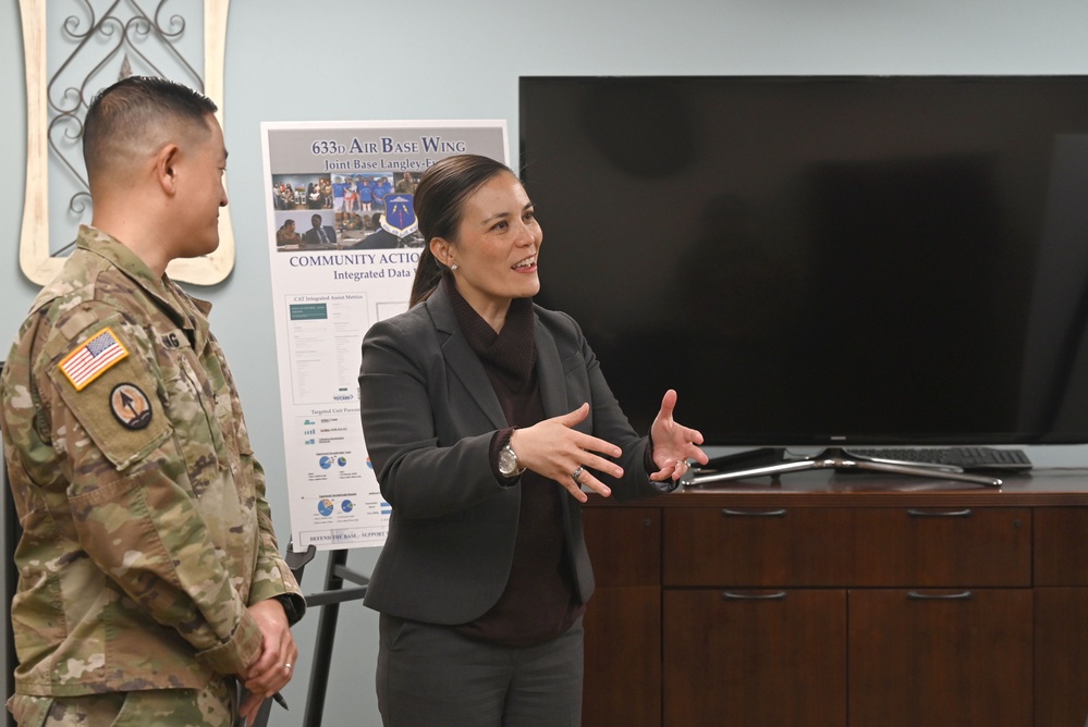 Under Secretary of the Air Force visits JBLE