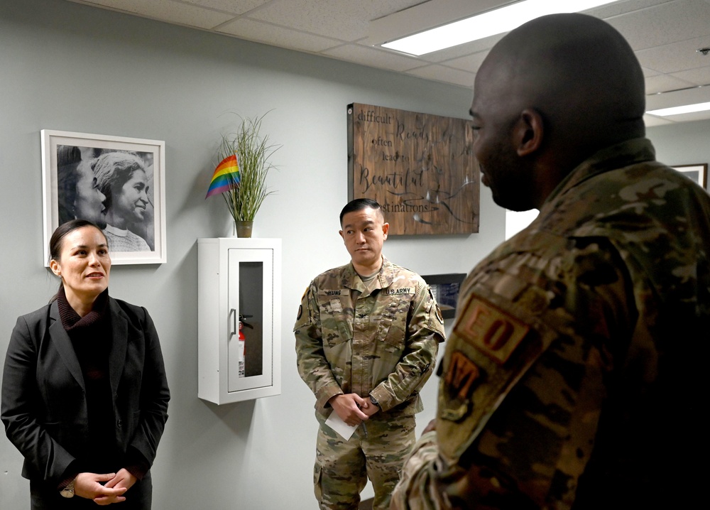 Under Secretary of the Air Force visits JBLE