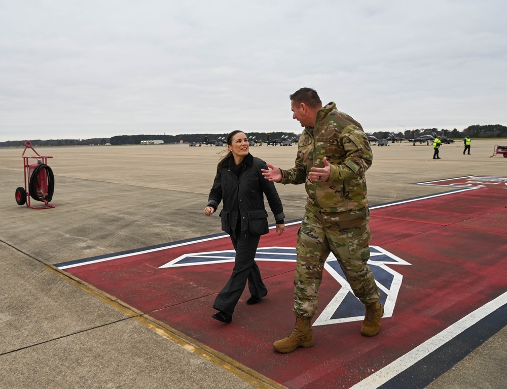 Under Secretary of the Air Force visits JBLE