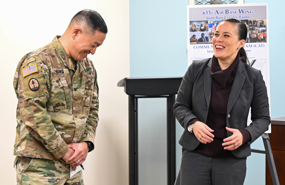 Under Secretary of the Air Force visits JBLE