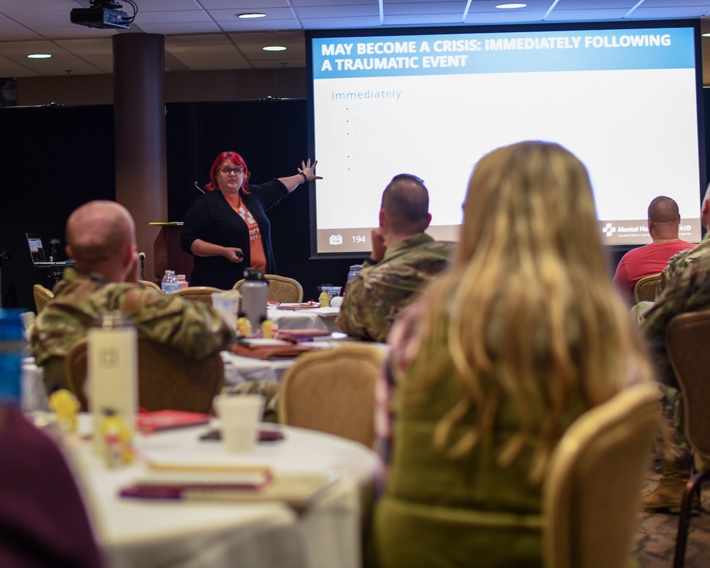 Mental Health First Aid training develops capable wingmen