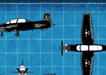 FAIP Plane Aggressor Paint Scheme Design