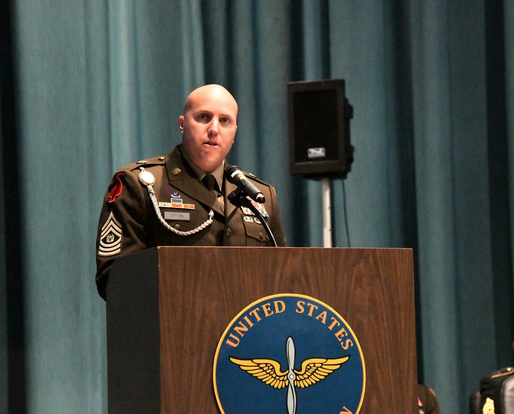 110th Aviation Brigade NCO Induction Ceremony