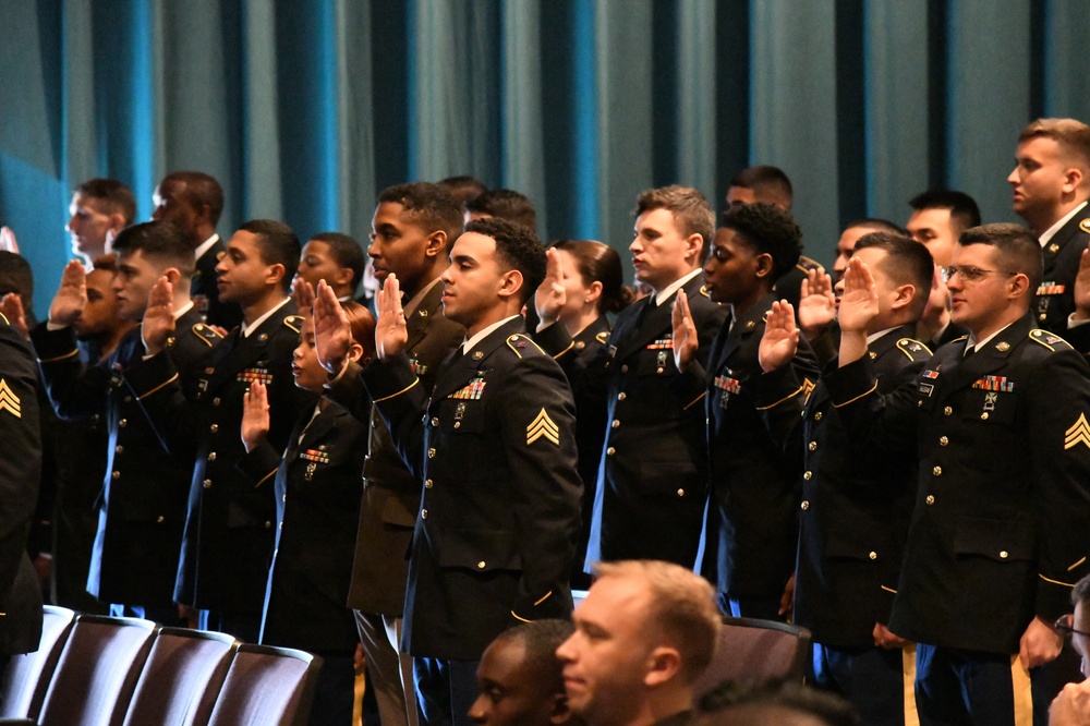 110th Aviation Brigade NCO Induction Ceremony