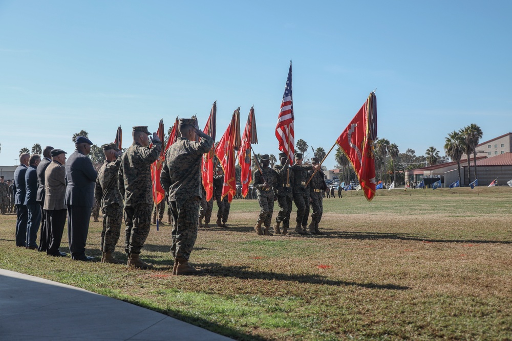 1st Marine Division holds relief, appointment ceremony