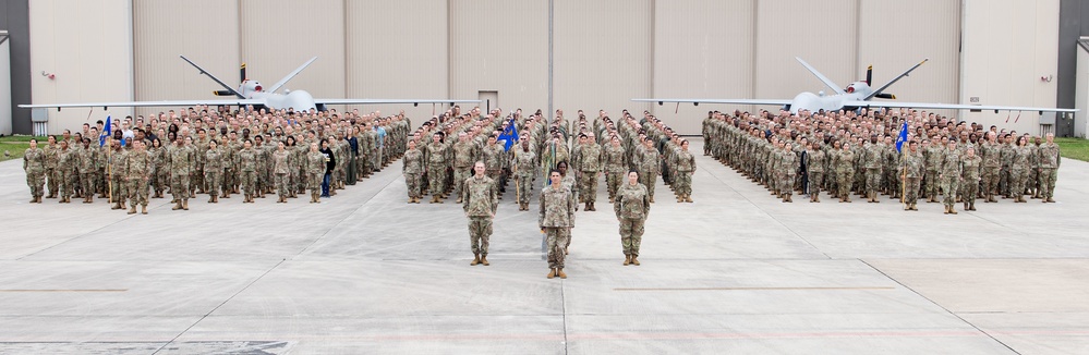 147th Attack Wing Formation