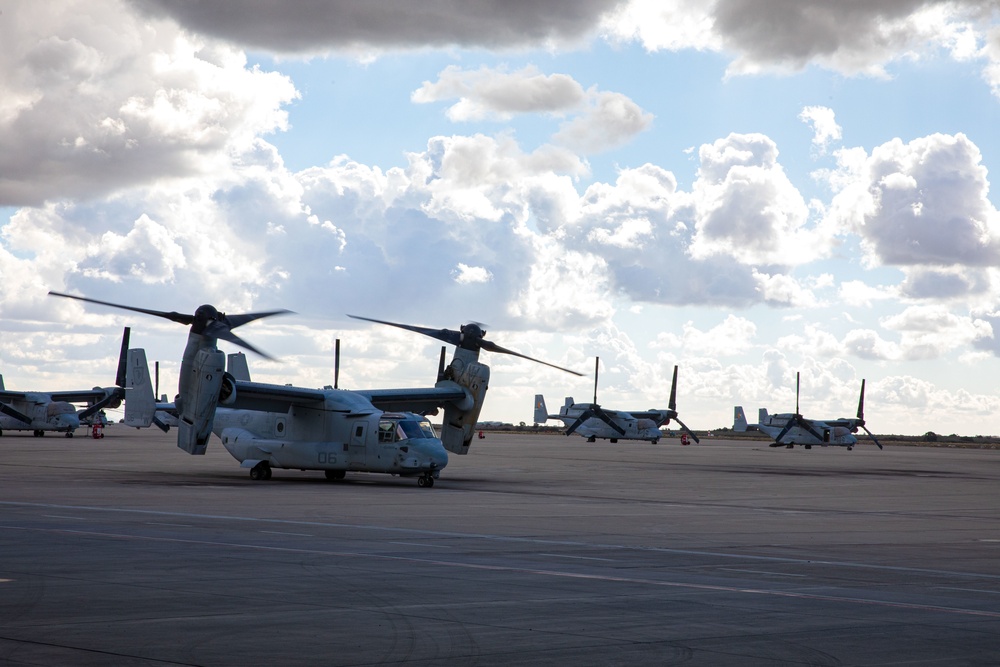 Steel Knight 23: Marine Medium Tiltrotor Squadron 165 Command and Control Flight