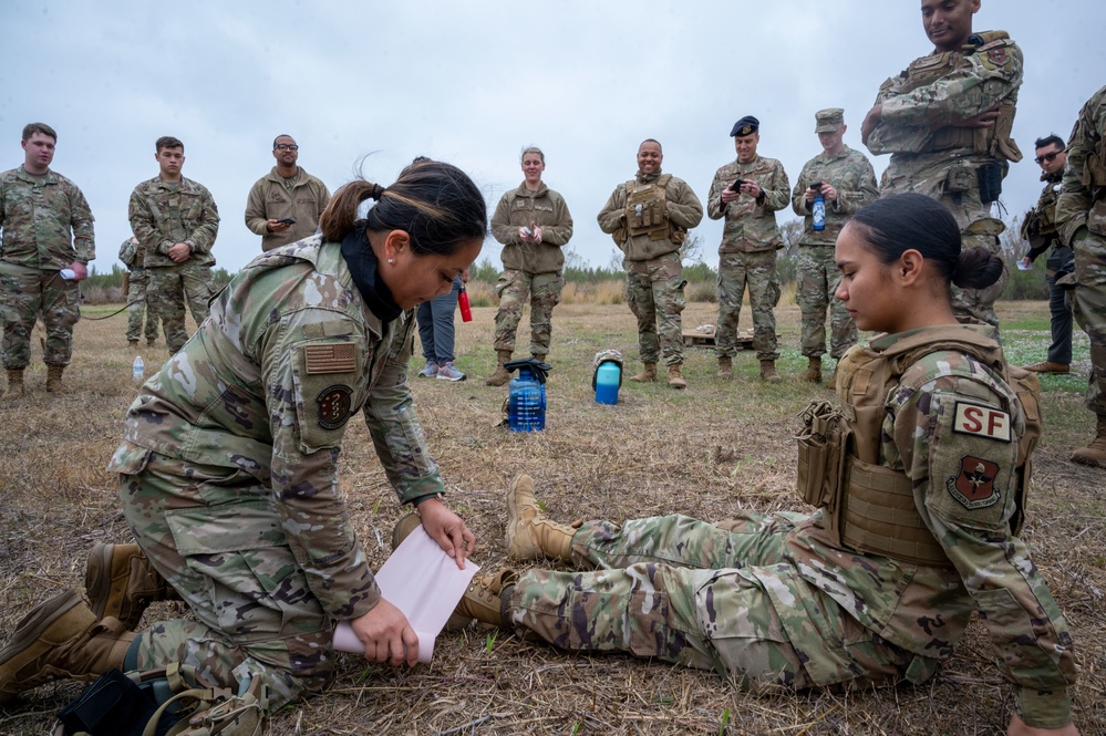 Operation Handshake; Security Forces and Medical personnel team up