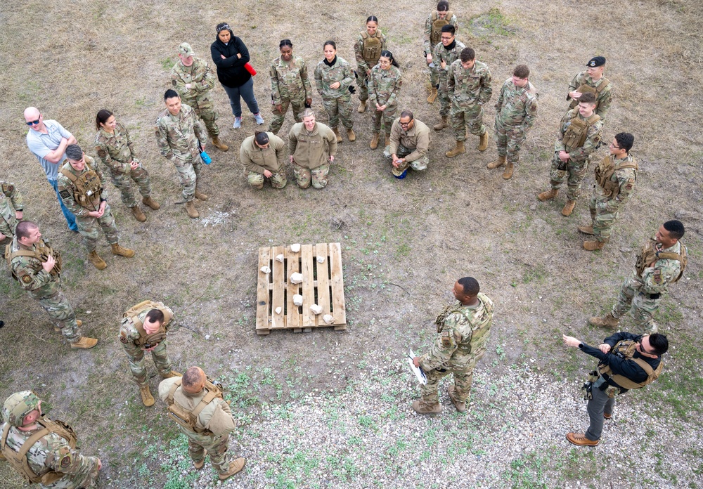 Operation Handshake; Security Forces and Medical personnel team up