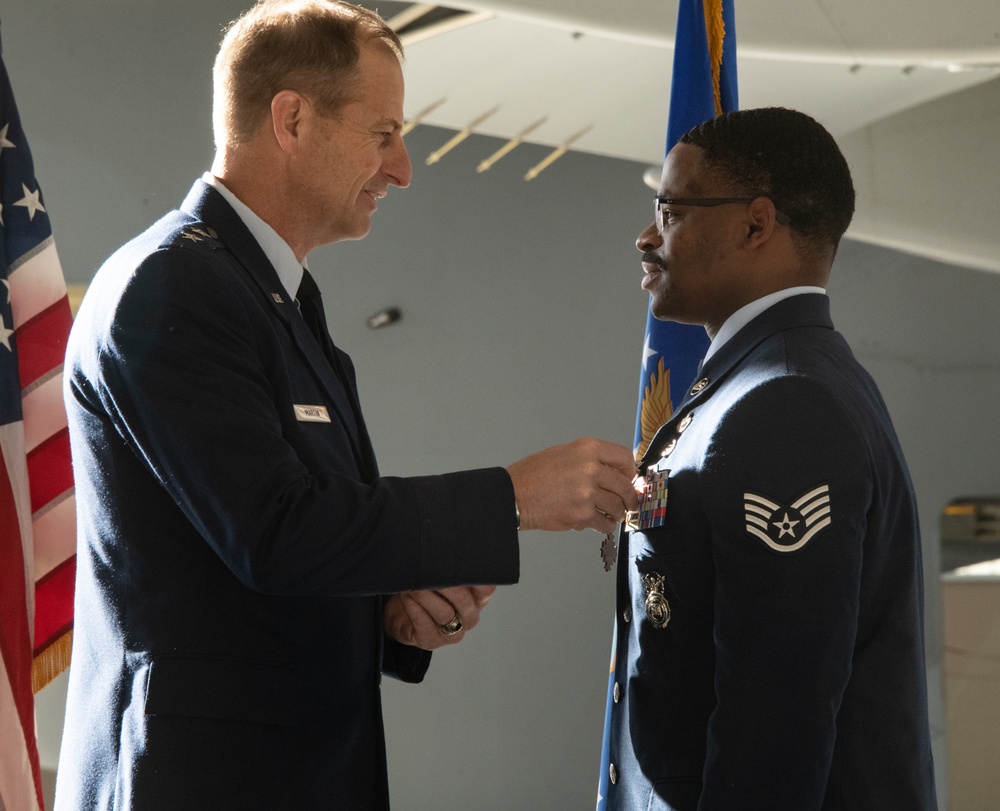 Travis hosts Distinguished Flying Cross ceremony