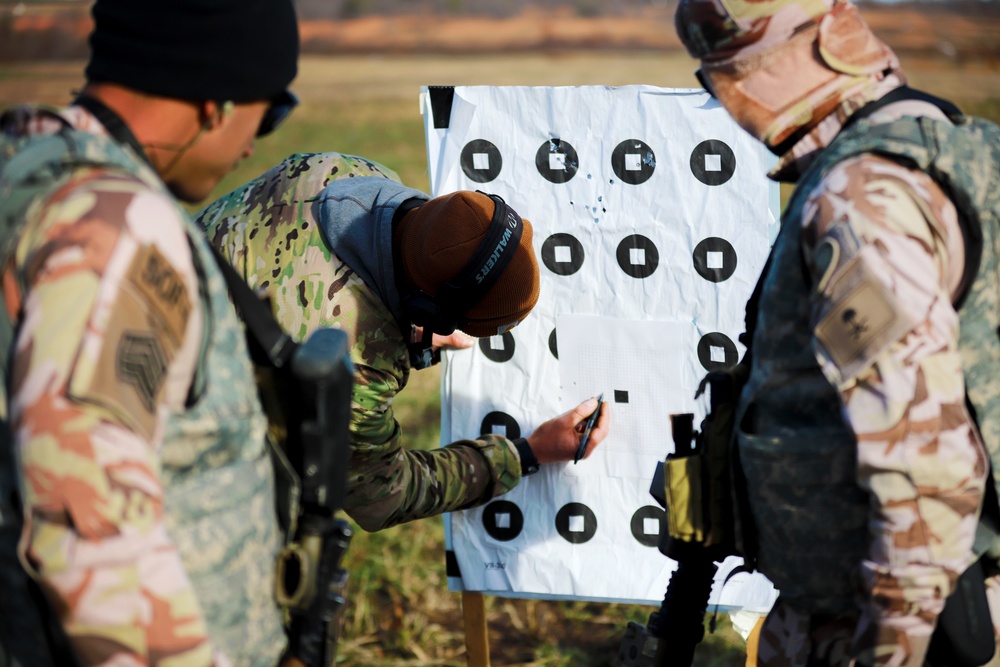 Green Berets and Royal Saudi Special Security Forces Exercise