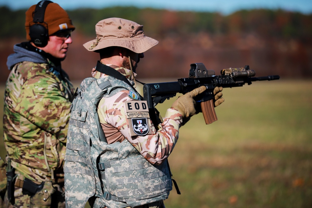 Green Berets and Royal Saudi Special Security Forces Exercise