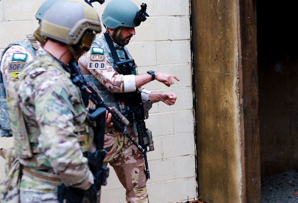 Green Berets and Royal Saudi Special Security Forces Exercise