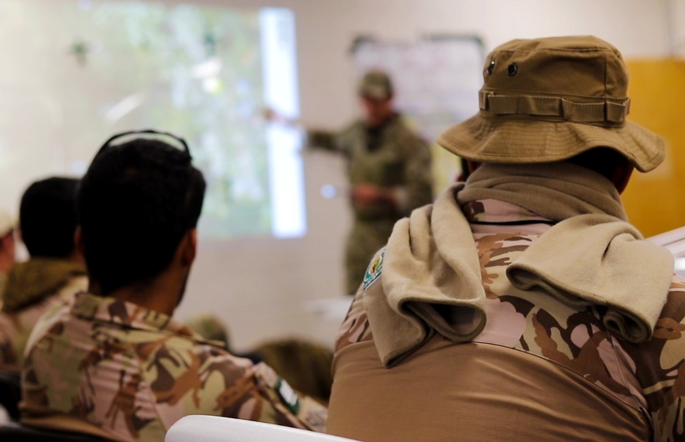 Green Berets and Royal Saudi Special Security Forces Exercise