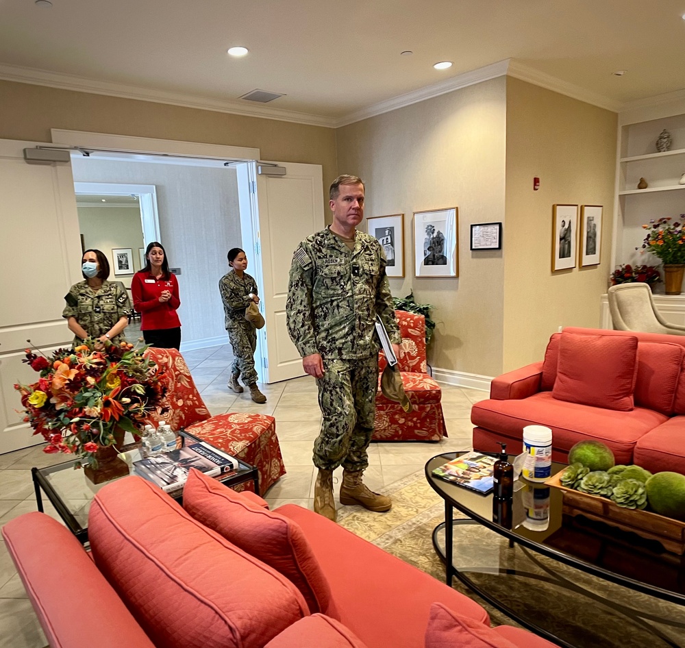 CNRSW Tours NMCSD, Fisher House