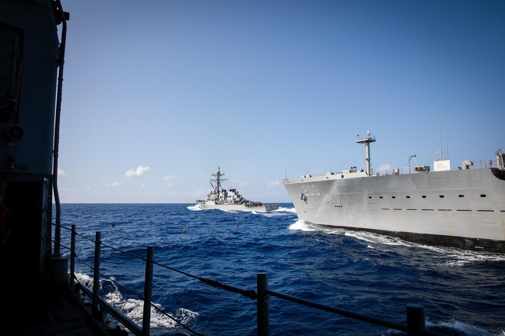 Bunker Hill Underway Replenishment