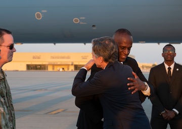 U.S. Secretary of State visits AUAB