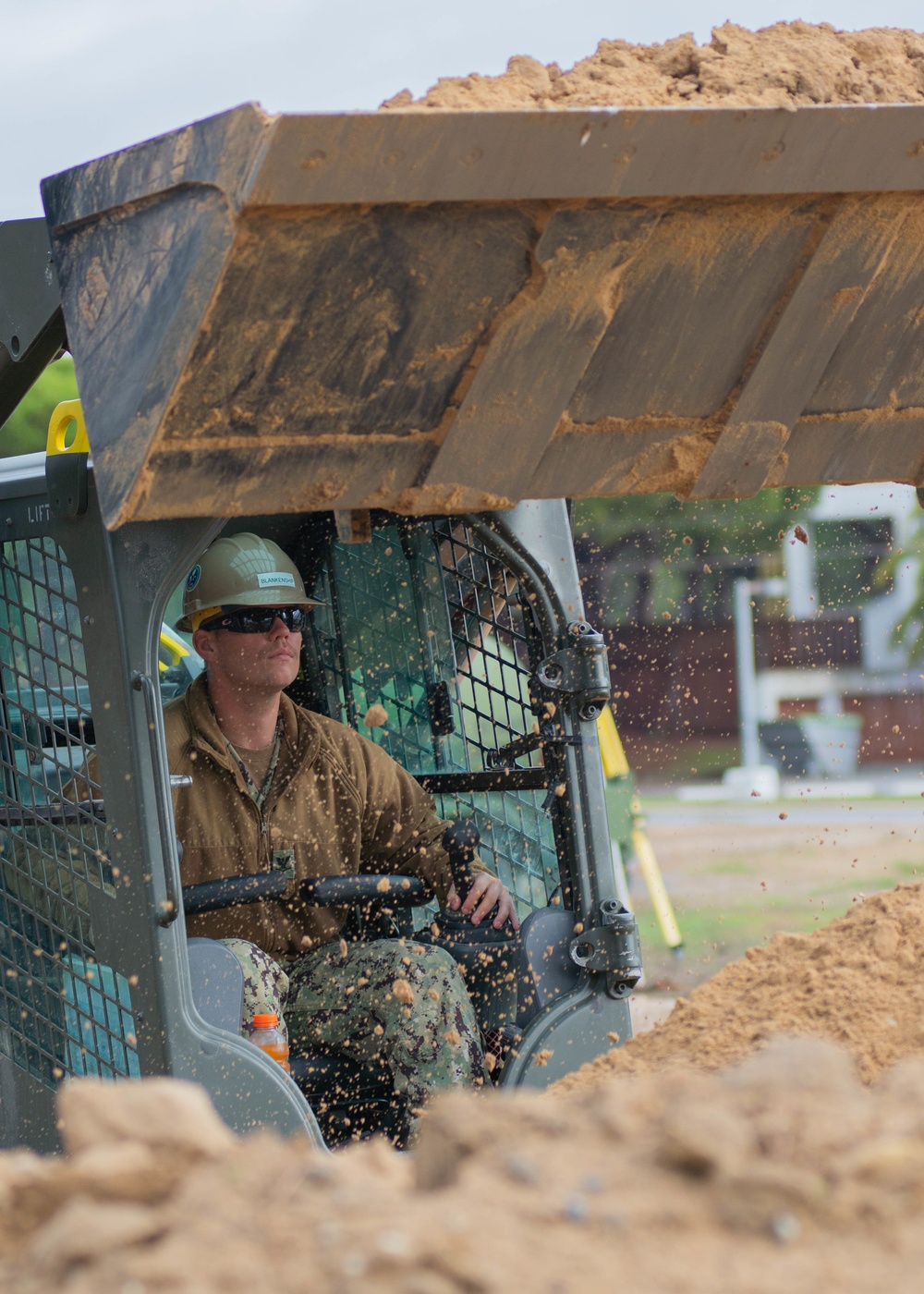 NMCB 11 at work in Rota