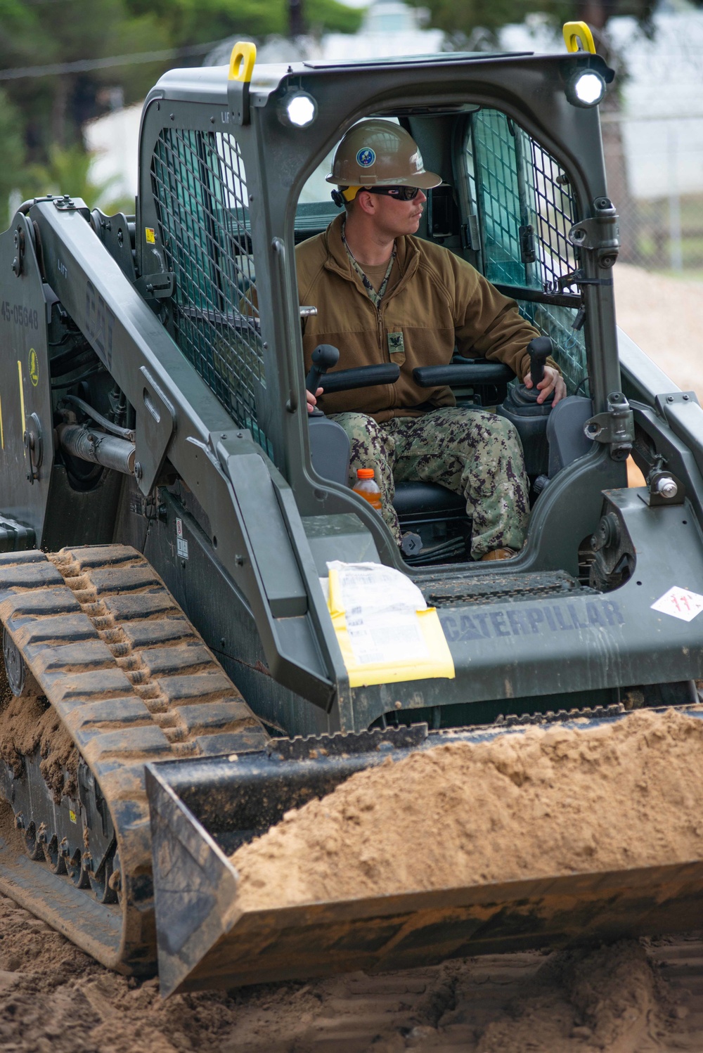 NMCB 11 at work in Rota