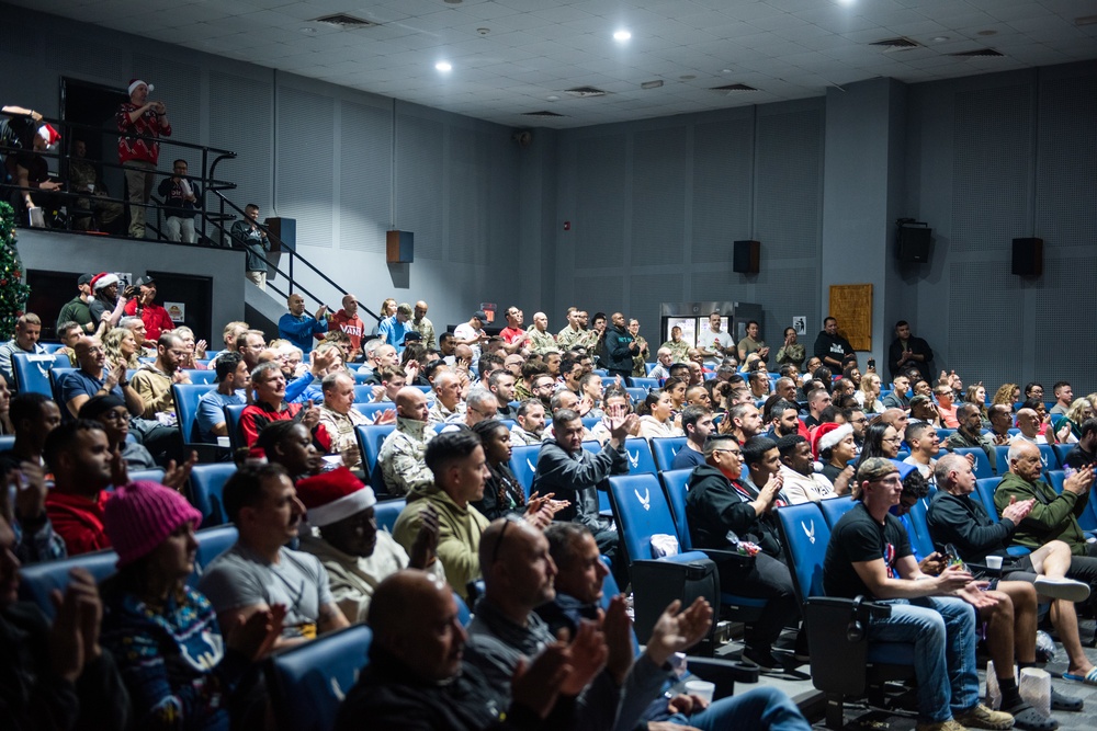 “Rock” band ushers in Holiday season for 386 AEW, coalition teammates